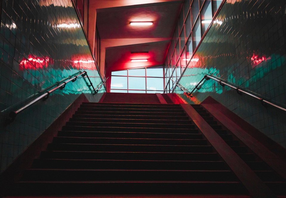 interior painting staircase